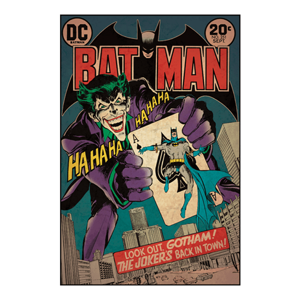 Stickers muraux: Batman y Joker