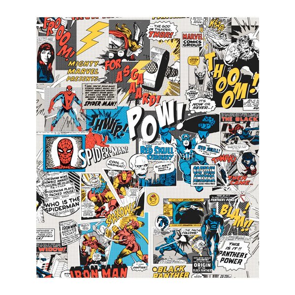 Stickers muraux: Bande Dessinée Marvel