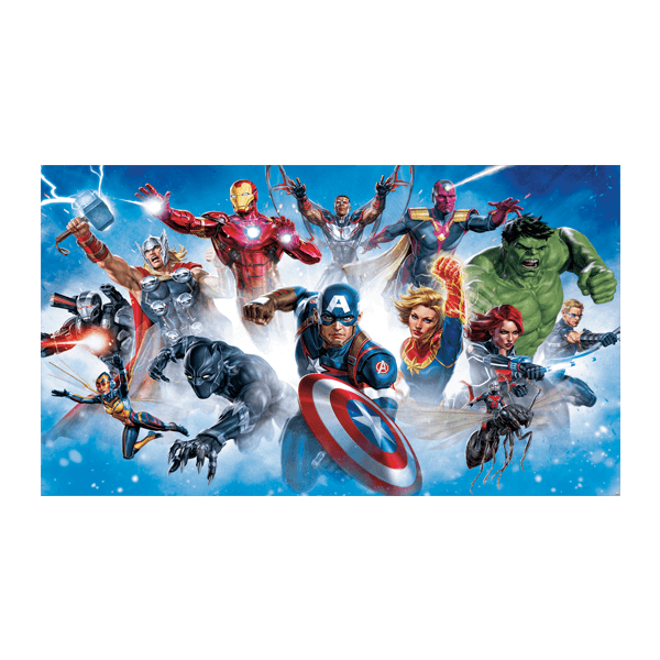 Stickers muraux: Avengers, assemblez