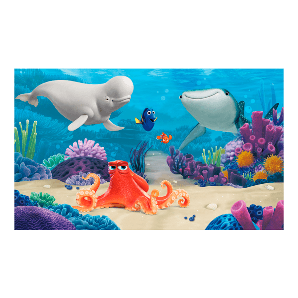 Stickers muraux: Dory et Nemo