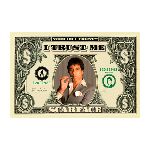 Stickers muraux: Scarface Dolar