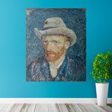 Stickers muraux: Autoportrait de Van Gogh 3