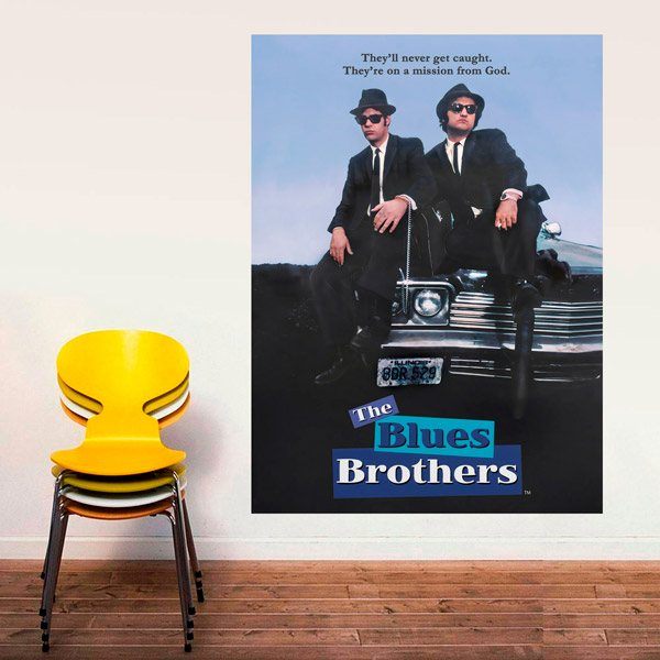 Stickers muraux: The Blues Brothers