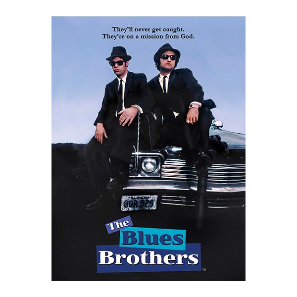 Stickers muraux: The Blues Brothers