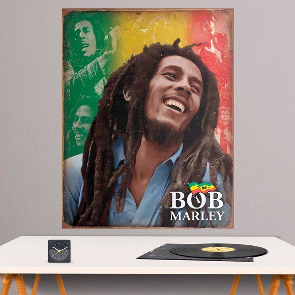 Stickers muraux: Bob Marley