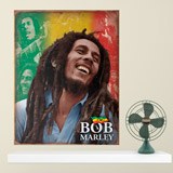 Stickers muraux: Bob Marley 3