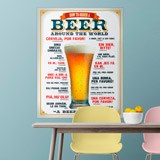 Stickers muraux: Beer around the world 3
