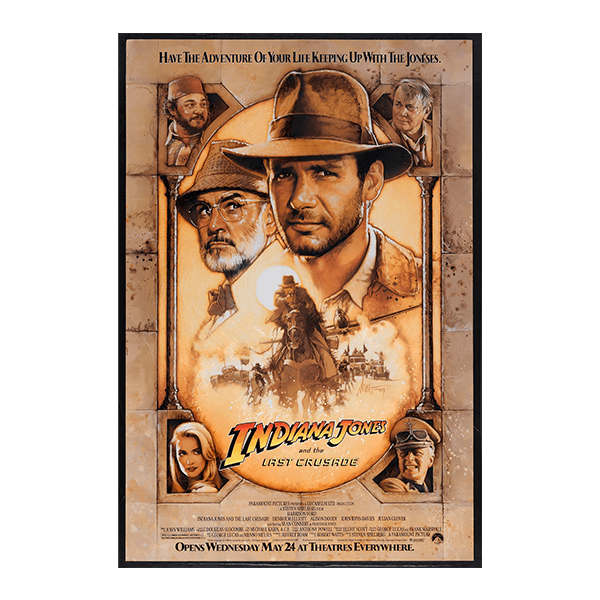 Stickers muraux: Indiana Jones et la dernière croisade