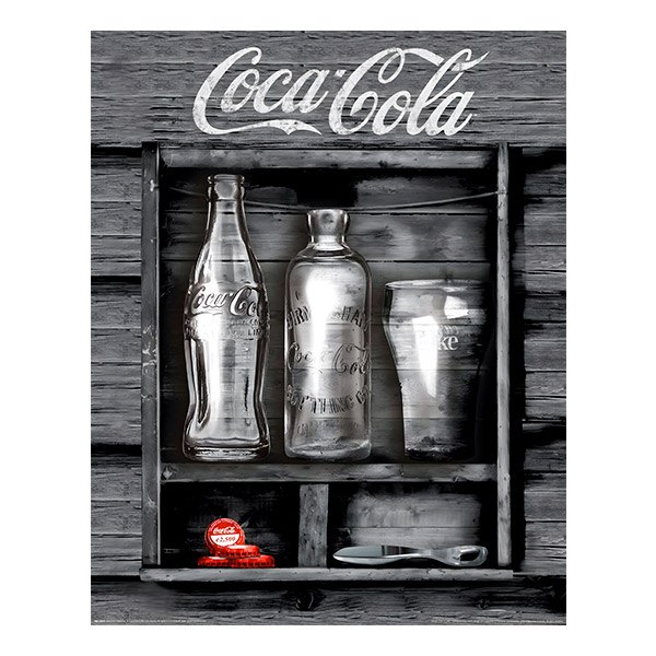 Stickers muraux: Bouteilles de Coca Cola
