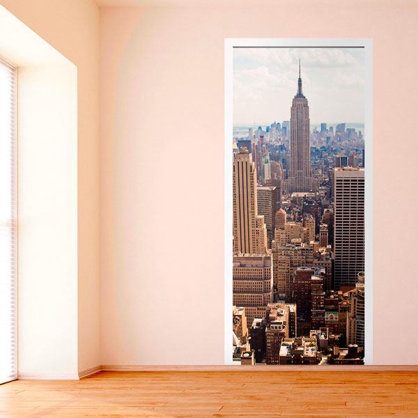 Stickers muraux: Vue de l'Empire State Building