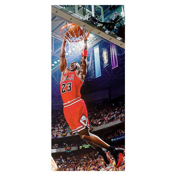 Stickers muraux: Le dunk de Michael Jordan