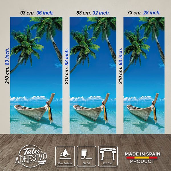 Stickers muraux: Porte bateau dans les Caraïbes