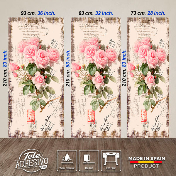 Stickers muraux: Bouquet de Roses