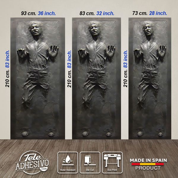 Stickers muraux: Han Solo congelé dans la carbonite