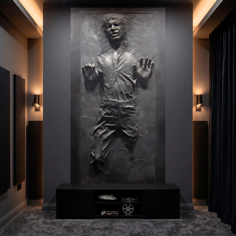 Han Solo congel&eacute; dans la carbonite 4/6