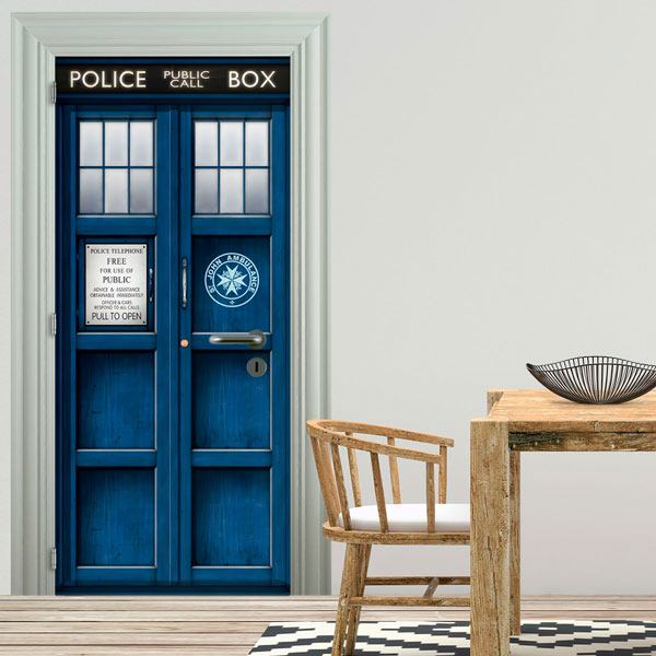 Stickers muraux: Tardis Doctor Who