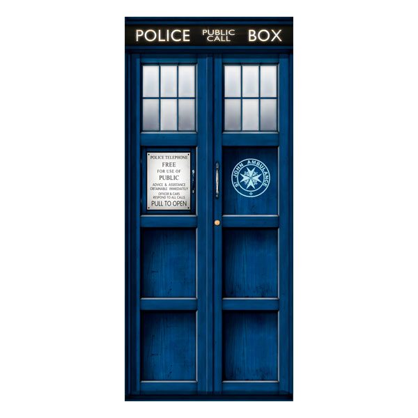 Stickers muraux: Tardis Doctor Who