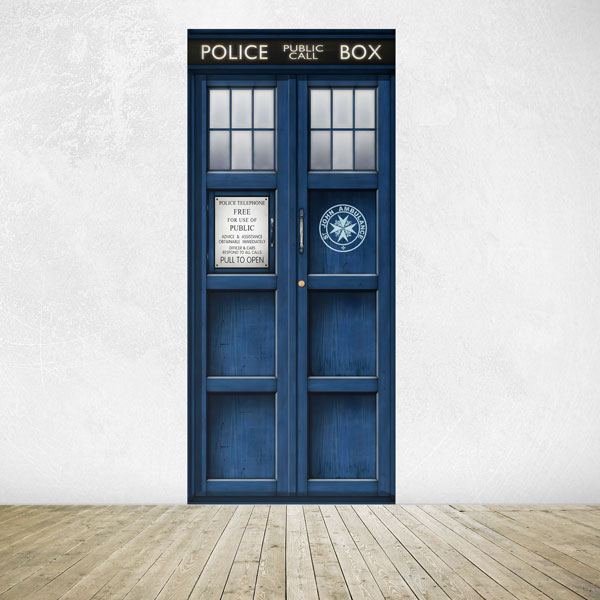 Stickers muraux: Tardis Doctor Who