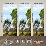 Stickers muraux: Chute d eau dans la brousse 3