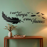 Stickers muraux: Il est temps d'&ecirc;tre Heureux 13