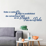 Stickers muraux: Donner à chaque jour... 3