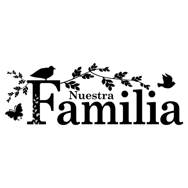 Stickers muraux: Nuestra familia