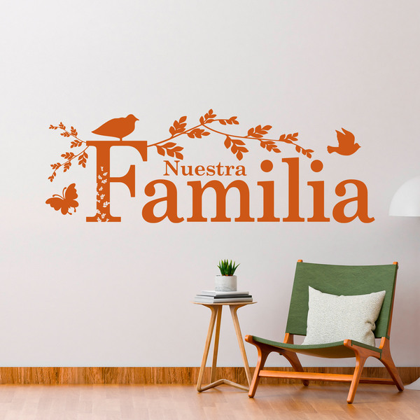 Stickers muraux: Nuestra familia