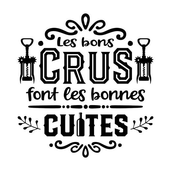 Stickers muraux: Les Bons Crus