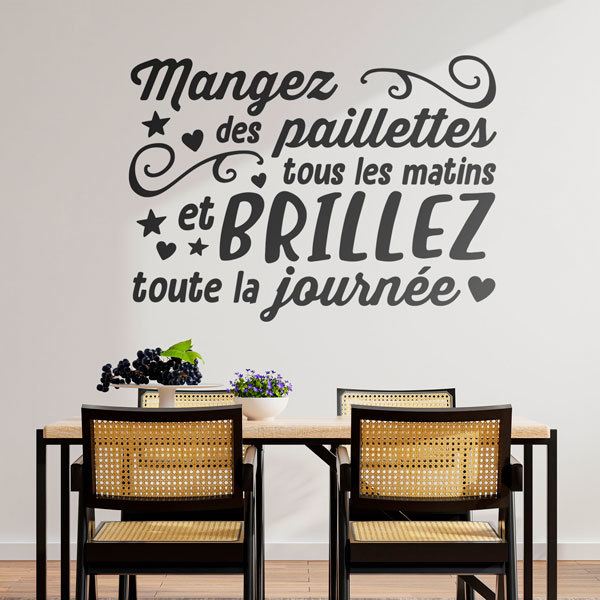Mangez des paillettes et brillez toute la journ&eacute;e 1/1