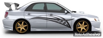 Autocollants: Racing kit 19 2