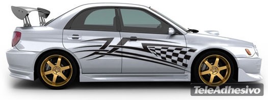 Autocollants: Racing Kit 21