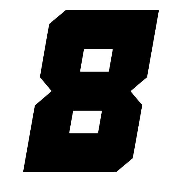 Autocollants: Nombres Diamono