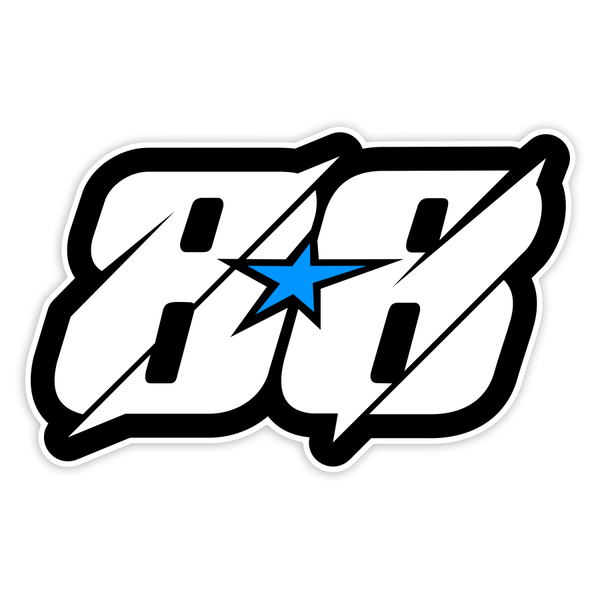 Autocollants: MotoGP Miguel Oliveira Num&eacute;ro 88