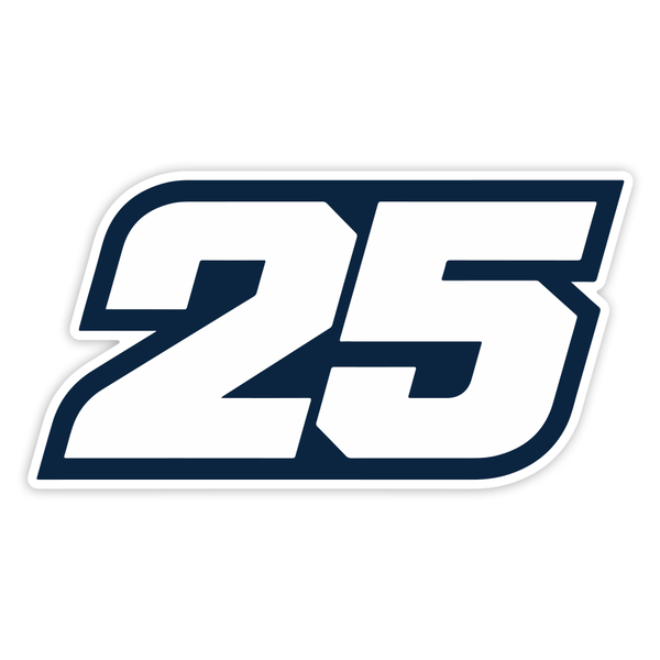 Autocollants: Raúl Fernández Numéro 25 MotoGP