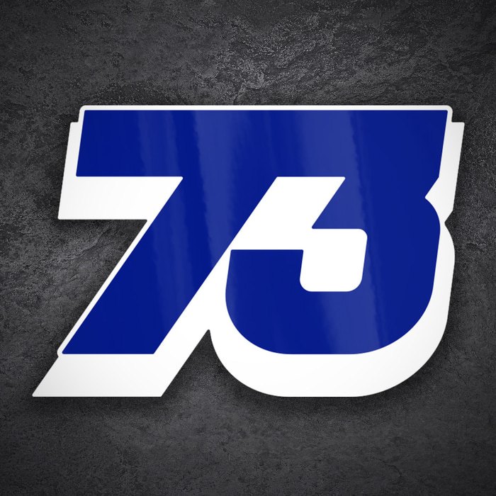Autocollants: Numéro 73 MotoGP Álex Márquez