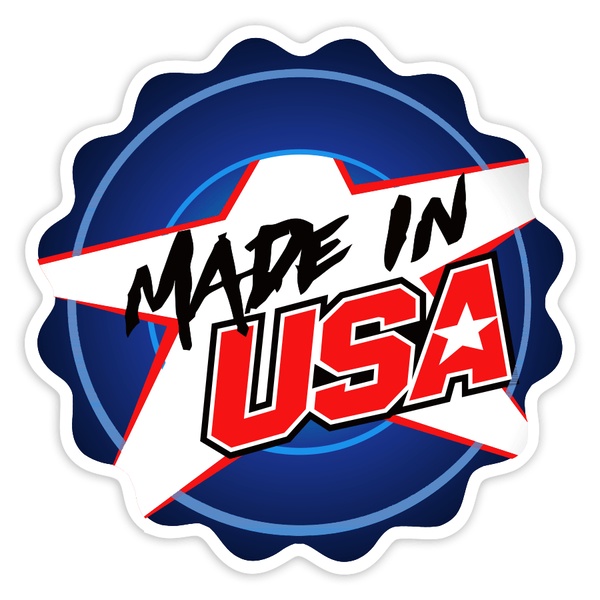 Autocollants: Made in USA Racing Style