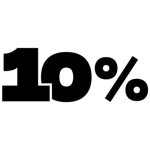 Stickers muraux: 10%