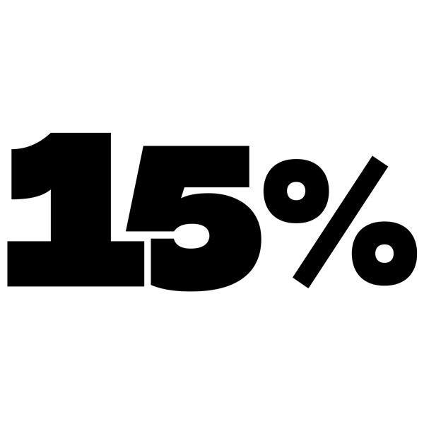 Stickers muraux: 15%
