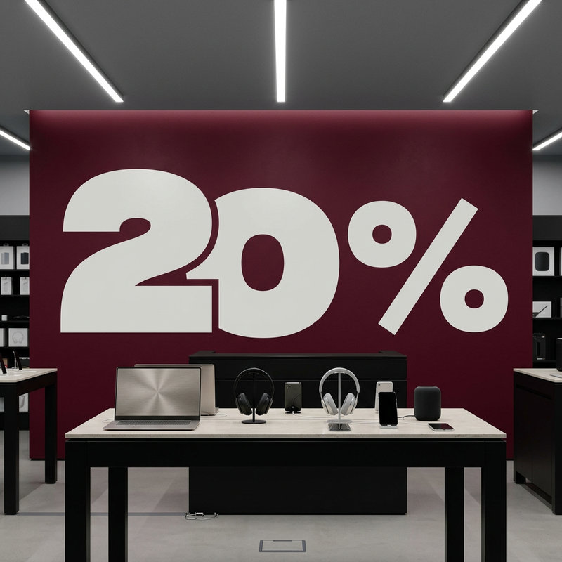 Stickers muraux: 20%