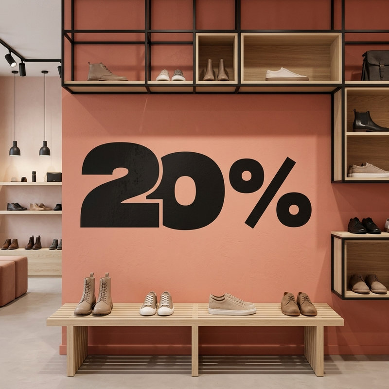Stickers muraux: 20%