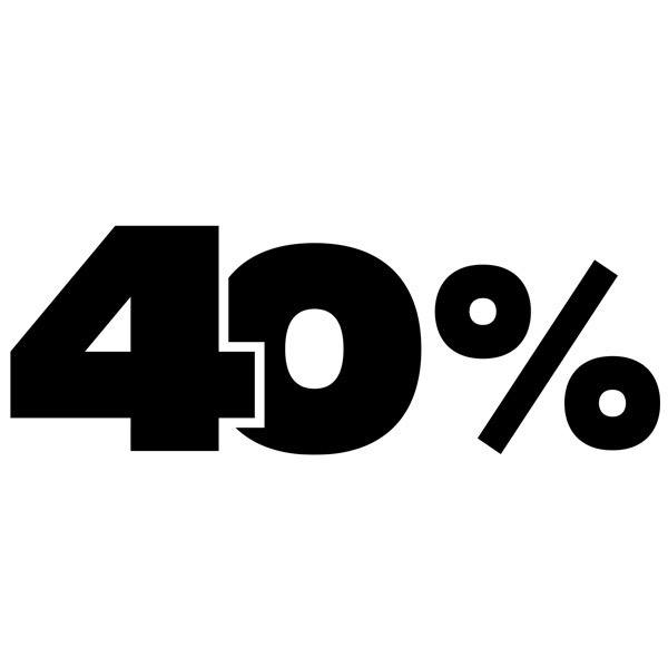 Stickers muraux: 40%