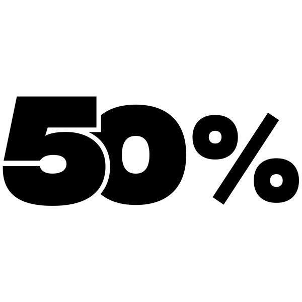 Stickers muraux: 50%