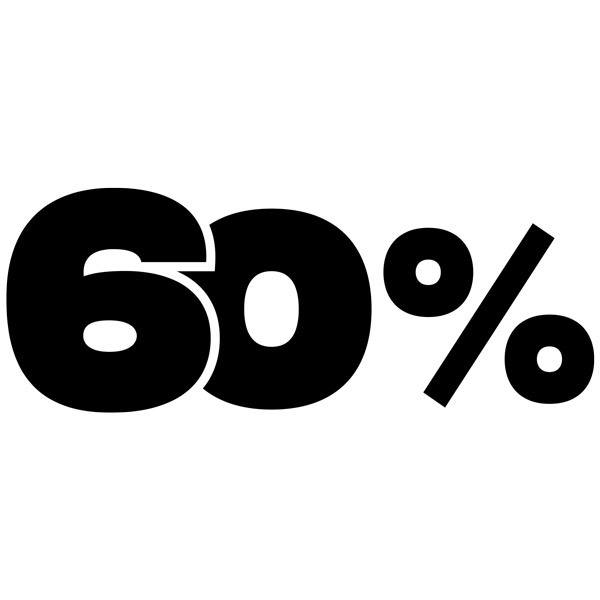 Stickers muraux: 60%