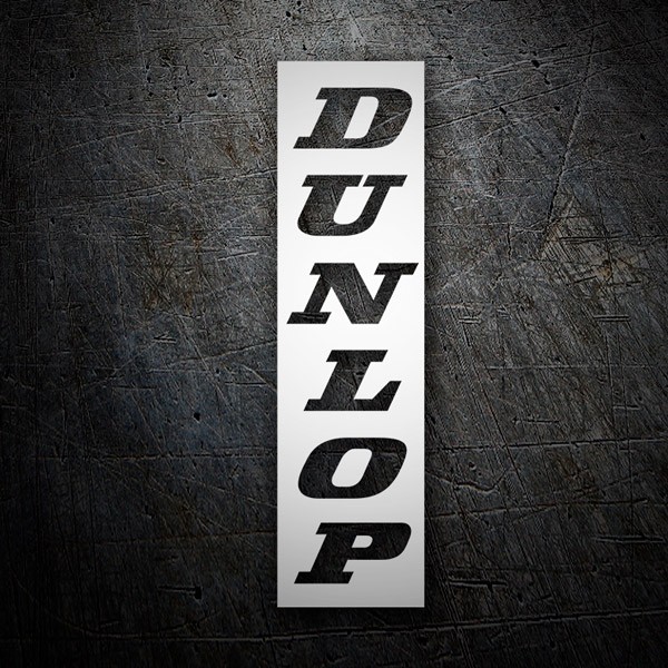 Autocollants: Dunlop Verticale Négative