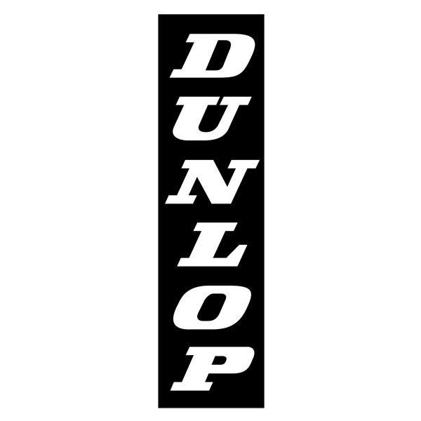 Autocollants: Dunlop Verticale Négative