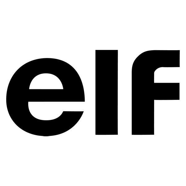 Autocollants: Logo Elf classique