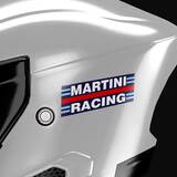 Autocollants: Martini Racing avec des Rayures Bleues et Rouges 6
