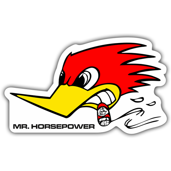 Autocollants: Mr.Horsepower