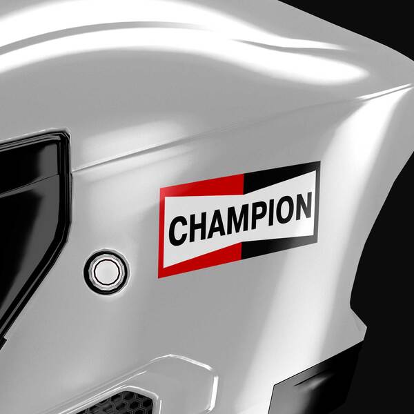 Autocollants: Moteur Champion