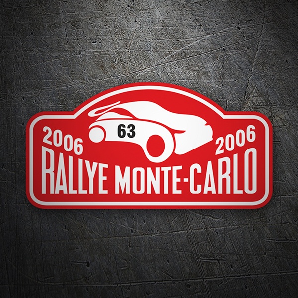 Autocollants: Rallye de Monte-Carlo 2006